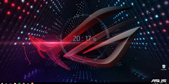 1280x720 Wallpaper Engine with Audio Visualizer/Asus ROG wallpaper