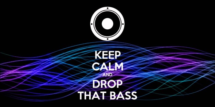 1920x1080 Keep Calm and Drop The Bass wallpaper | 1920x1080 | #9395