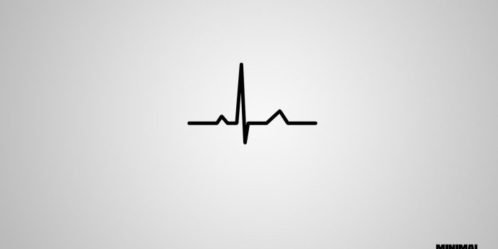 1920x1080 minimalism, Techno, Tatof, Music, Simple, Qrs, Ekg, ECG, Sound