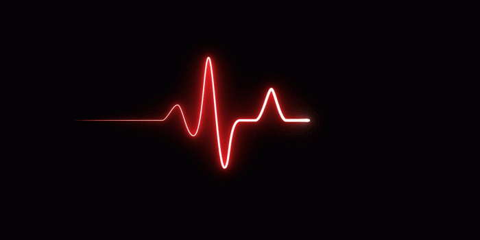 1920x1080 EKG 120 BPM Loop Screen, Red Motion Background - Storyblocks Video