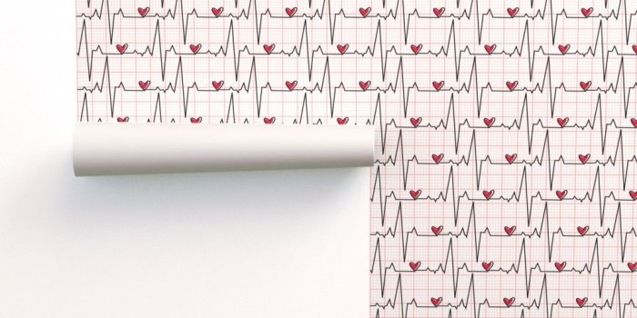 1024x1024 EKG Plaid on Isobar by studioxtine | Roostery Home Decor
