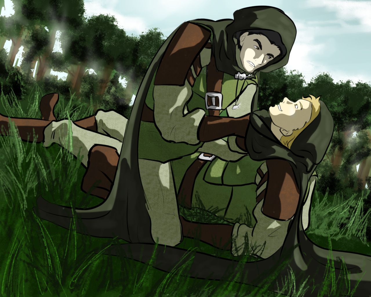 1280x1024 ranger's apprentice or bust — biazerod: Halt and Crowley Lost Patience