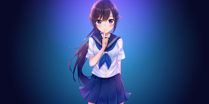 3840x2160 School Girl Anime 4k, HD Anime, 4k Wallpapers, Images, Backgrounds