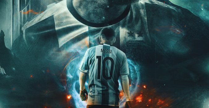 676x1180 45+ Messi Argentina Wallpapers - Download at WallpaperBro