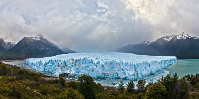 3840x2160 Glacier Patagonia Landscape Argentina 4K wallpaper