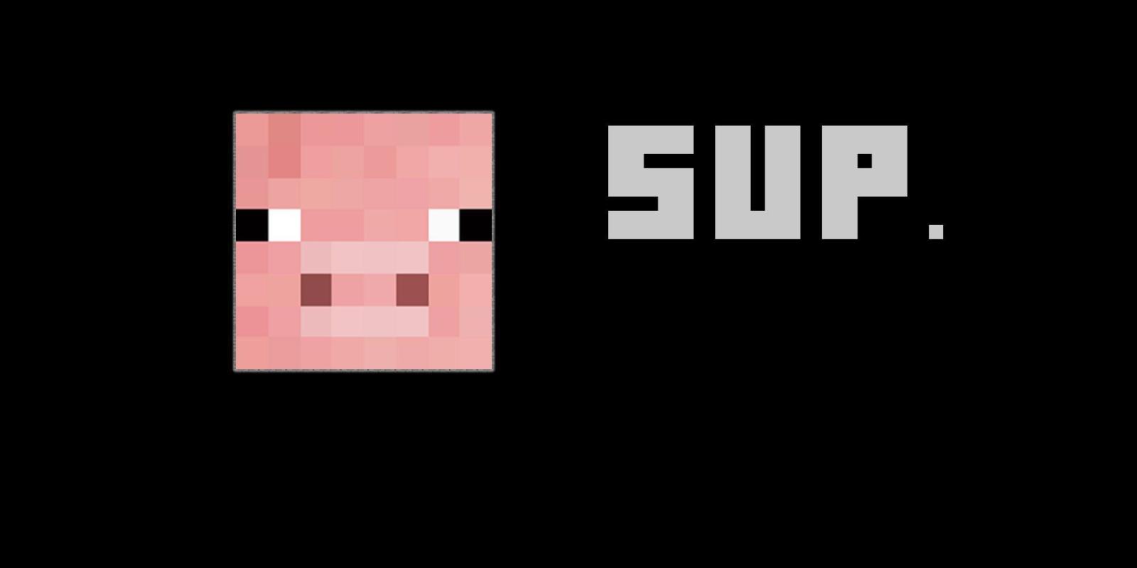 2000x1000 45+ Minecraft Pig Wallpapers - Download at WallpaperBro
