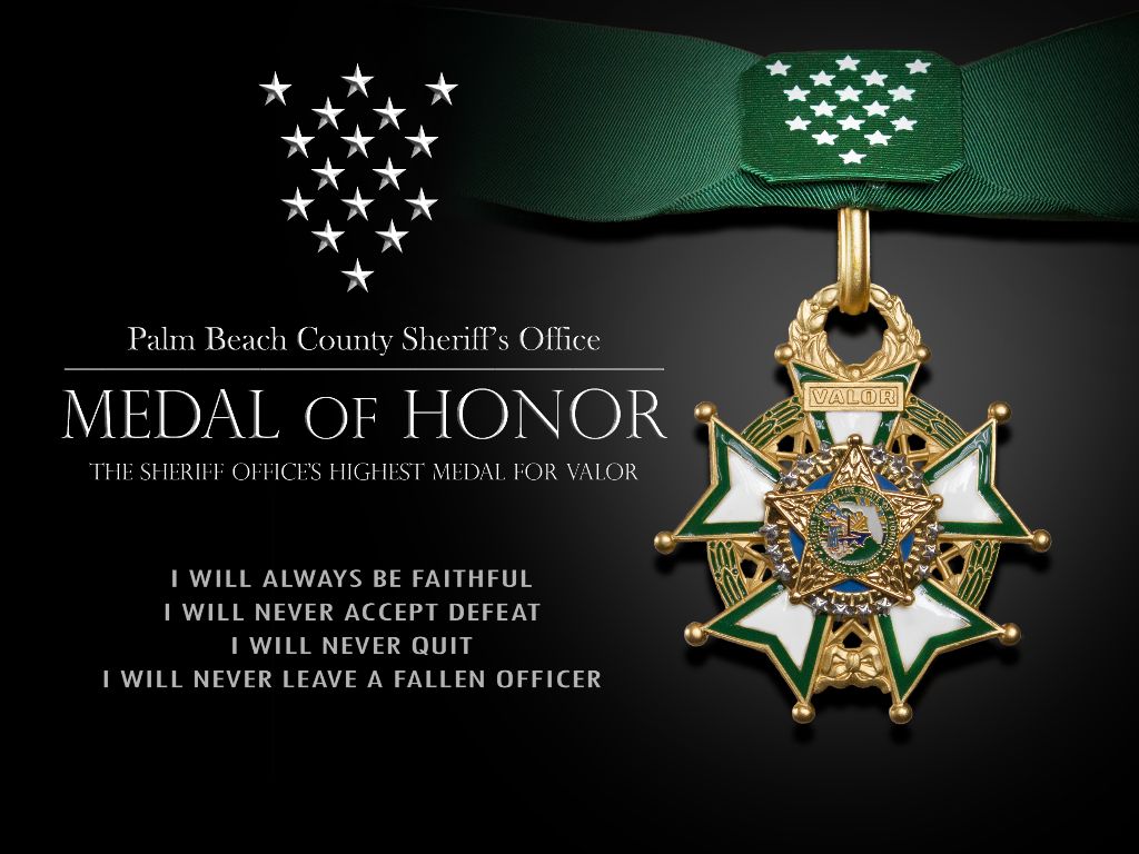 1024x768 PBSO Medal of Honor - Palm Beach County Sheriff's Office