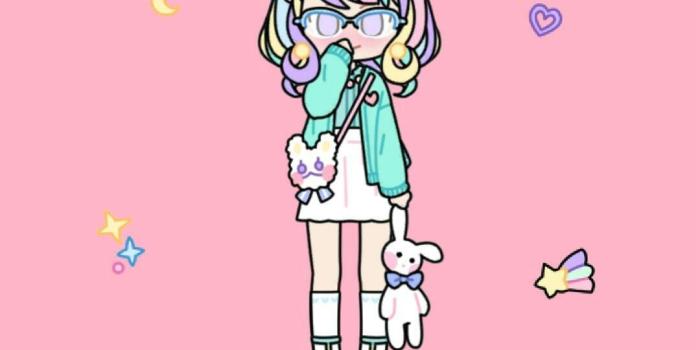 1080x1920 Cute App: pastel girl | Pastel Girl! in 2019 | Cute pastel wallpaper