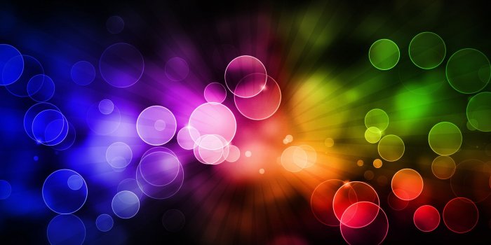 1920x1080 Rainbow Bokeh HD Desktop Wallpaper 25039 - Baltana