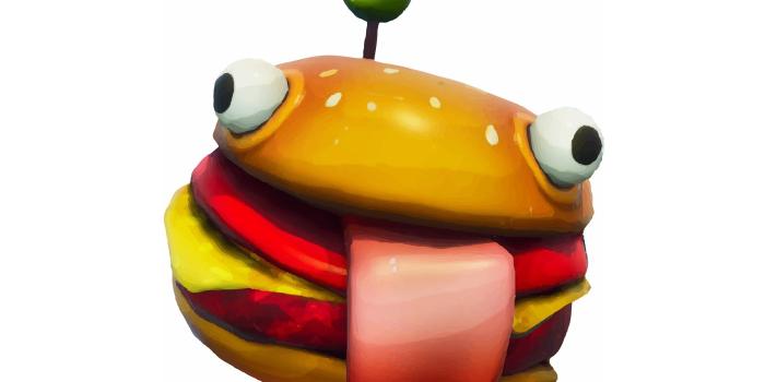 2570x2036 Durr Burger Fortnite Printed Sticker | parties | Burger cake, Prints