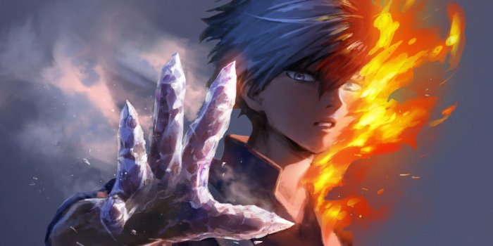 2560x1440 Todoroki Shouto Wallpaper Myheroacademia Boku No Hero Academia