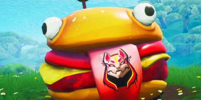 1214x933 Fortnite Map: Drift-Painted Durr Burger Head, Stone Head, And