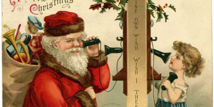 1600x1039 Vintage Christmas Clip Art - Old Fashioned Santa