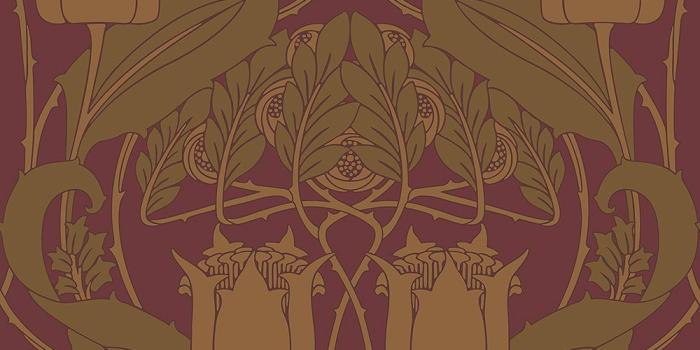 1000x1000 Craftsman Style Wallpaper | Arts & Crafts Movement | Bradbury & Bradbury