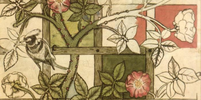 1131x1184 File:William Morris design for Trellis wallpaper 1862.jpg