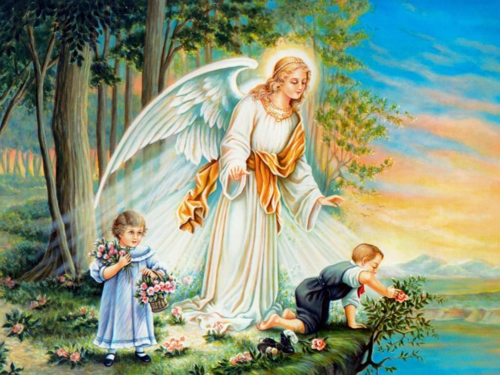 1024x768 Guardian Angel | Angels in 2019 | Angel images, Angel, Angel wallpaper
