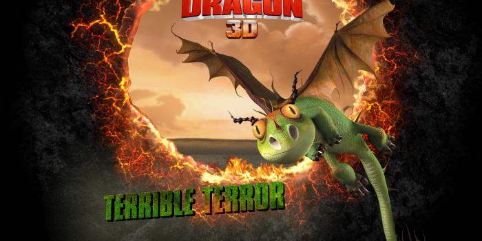 1920x1200 Terrible Terror Dragon Desktop Wallpaper