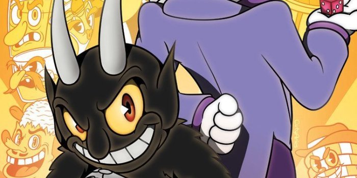752x1063 Fanart - The Devil, King Dice and their bosses by CutyAries