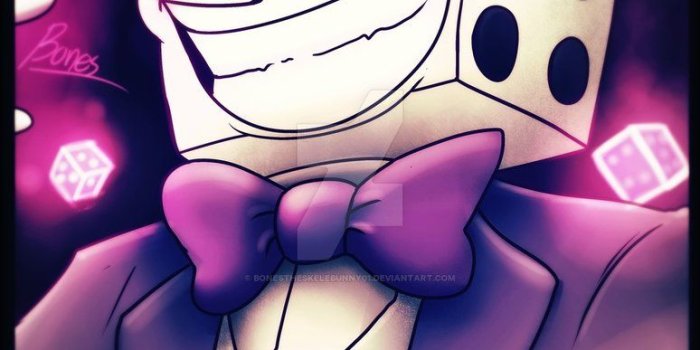774x1032 King Dice fanart by BonesTheSkelebunny01