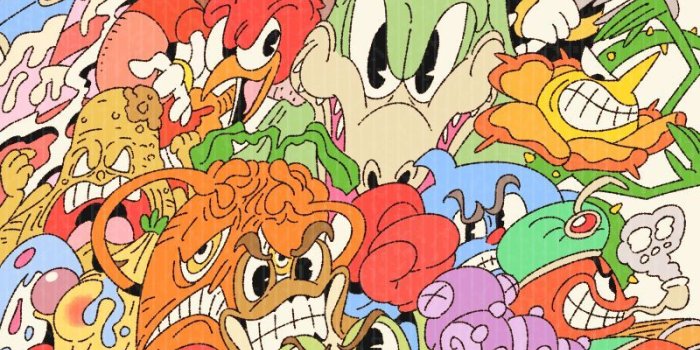800x1862 Tags: Fanart, Pixiv Id 97627, Cuphead, Cagney Carnation, Cuphead