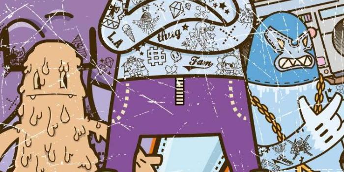 750x1259 Ghetto Monsters Wallpaper by lafille - c6 - Free on ZEDGE™