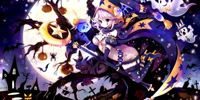 1365x998 Anime Halloween Photo | Wallpapers Warrior