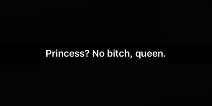 750x1334 no bitch, queen | Darker than darkness in 2019 | Wallpaper quotes