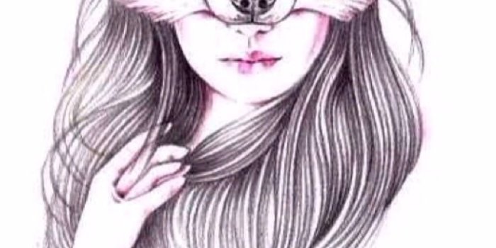 736x1150 Girl Drawing Art at GetDrawings.com | Free for personal use Girl