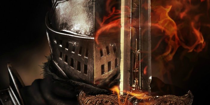 1920x1200 Knight holding swords on fire HD wallpaper | Wallpaper Flare