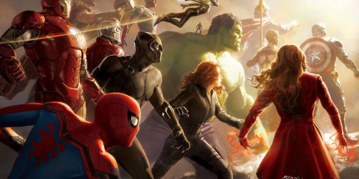 1280x720 Wallpaper Avengers: Infinity War, Artwork, Marvel Comics, 4K, 8K