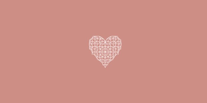 1028x1920 Simple Flat Heart Illustration Valentines iPhone 6 Plus HD Wallpaper