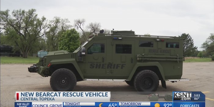 1920x1080 Shawnee Co. Sheriff's Office adds armored vehicle to fleet