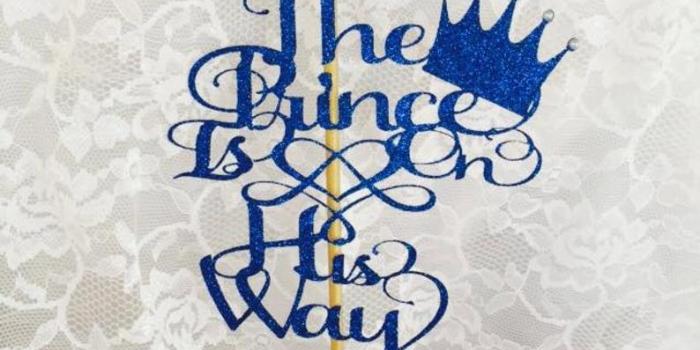 794x1057 Cake Topper - Prince Cake Topper - Centerpiece - Baby Shower - The Prince  Is On His Way - Crown - The Little Prince - Decorations - Custom