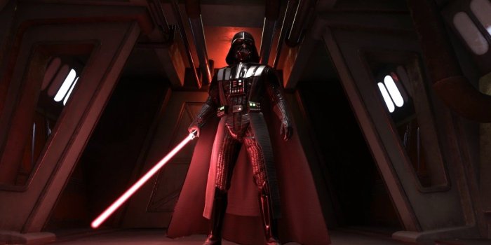 1280x720 Darth Vader Rogue One Dark Hallway Dreamscene Wallpaper