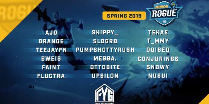 1300x731 Before 'Fortnite' Season 8, Rogue Awards Scholarships to 18 Young