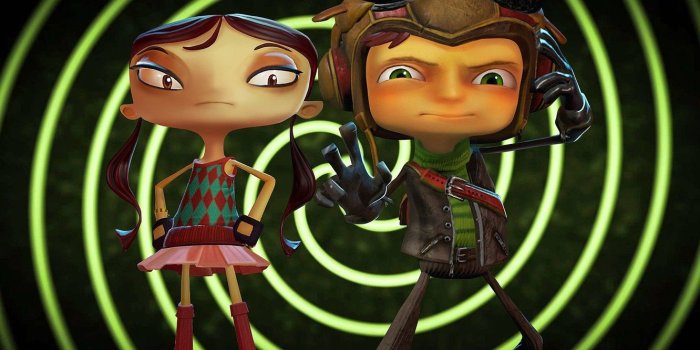 1332x850 Wallpaper brain, the subconscious, Lily, razputin, psychonauts