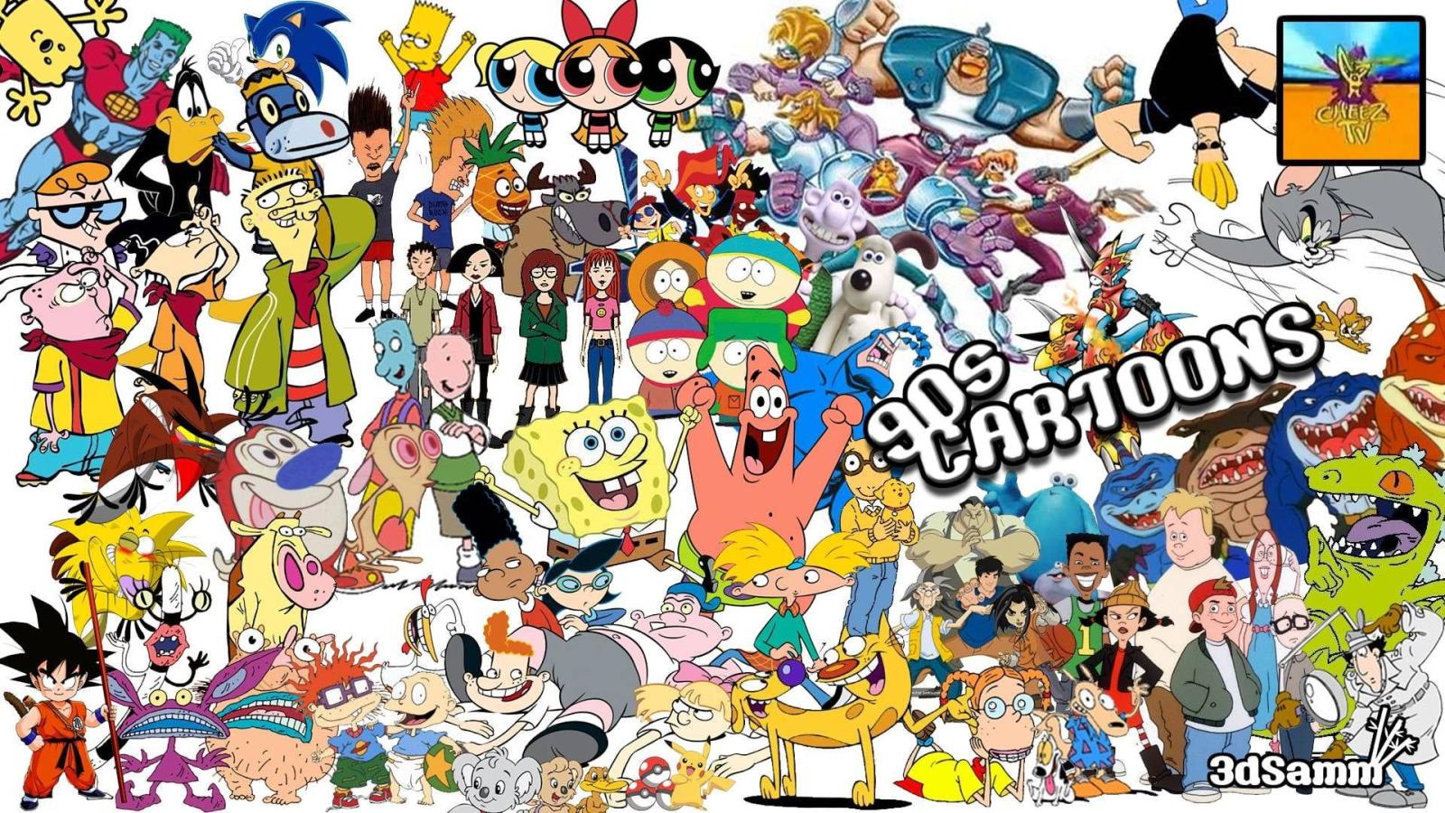 1920x1080 Cartoon, 90s, TV, animated series HD wallpaper | Wallpaper Flare