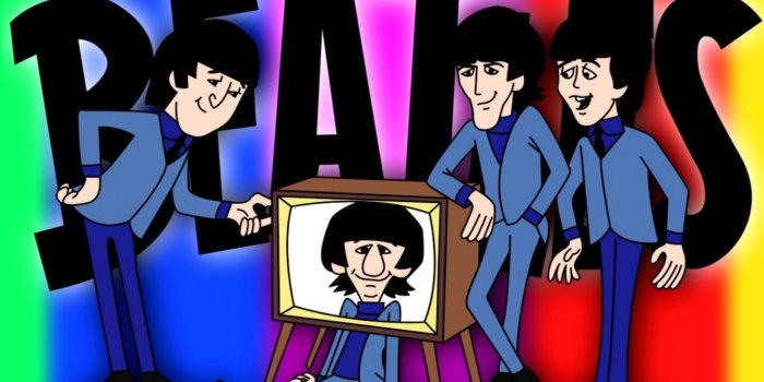 1368x837 The Beatles Cartoon TV Show Wallpaper and Background Image