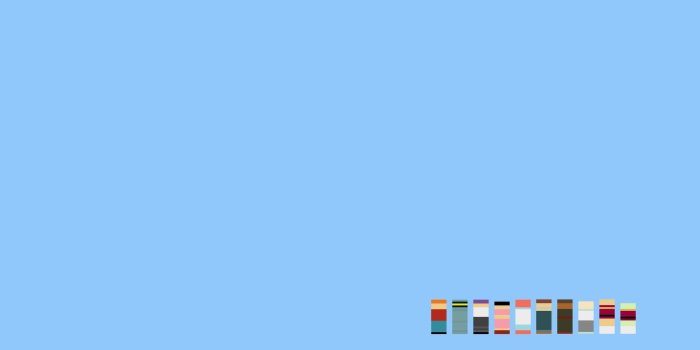 2048x1152 Free download cartoons minimalistic simple background blue tv shows