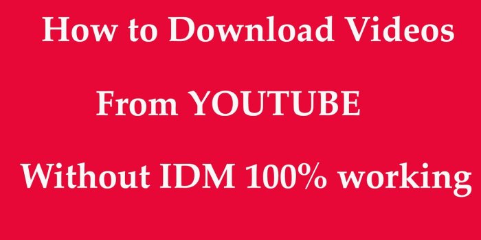 1600x900 How to Download Youtube Videos Without IDM [ Internet Download