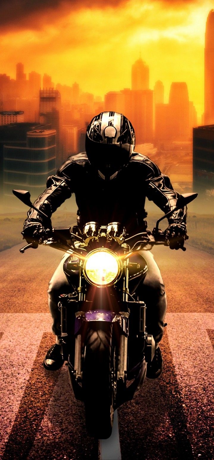 720x1544 Biker Bike Motorcycle Wallpaper - [720x1544]