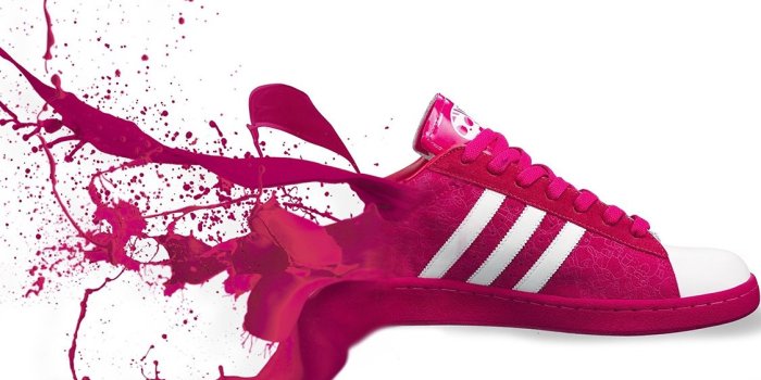1125x2436 iPhonePapers - am06-adidas-red-shoes-sneakers-logo-art-splash