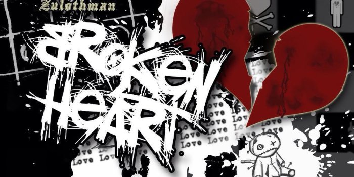 1024x768 Broken heart | Emo cheer | Emo wallpaper, Emo pictures, Emo