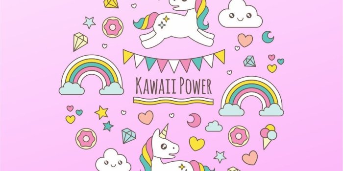 1081x1921 78+ Kawaii Unicorn Wallpapers on WallpaperPlay