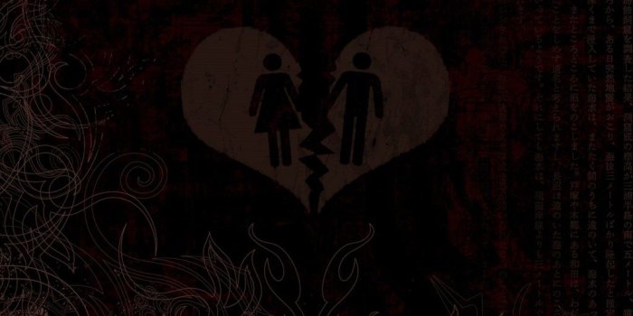 1024x768 Broken Heart Emo Hearts Love Wallpapers ( Desktop Background