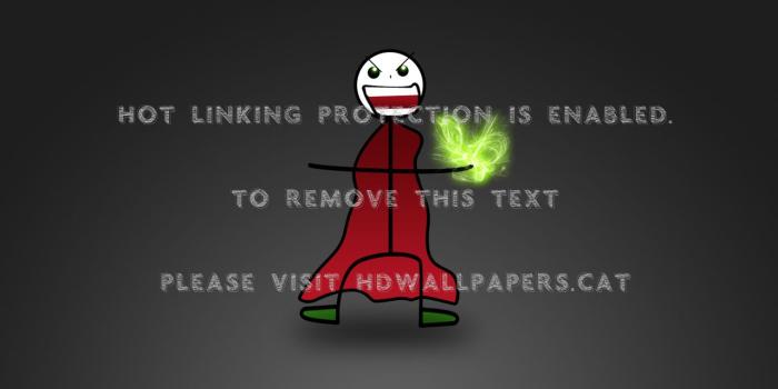 1280x800 evil stickman power dark beam coat light 3d