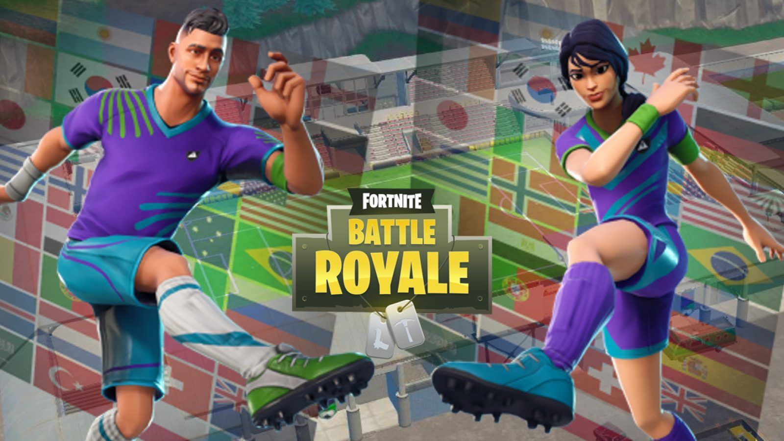 1600x900 Fortnite Soccer Skins Wallpapers