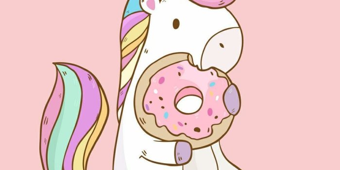 1000x1000 Kawaii Unicorn – Daily Motivational Quotes