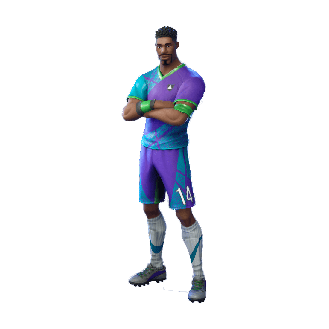 1100x1100 Super Striker Fortnite Wallpapers