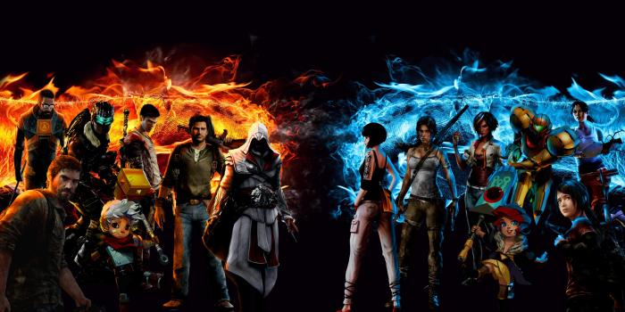 3840x2160 Had the idea of making a wallpaper mashup of some of my favorite